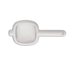 Ghidini White Strainer 100mml Carded image 0