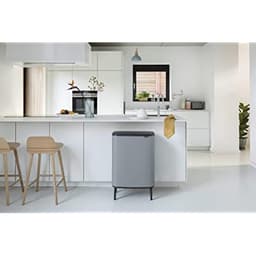 Brabantia Bo Touch Bin Hi 60 L Mineral Concrete Grey image 0