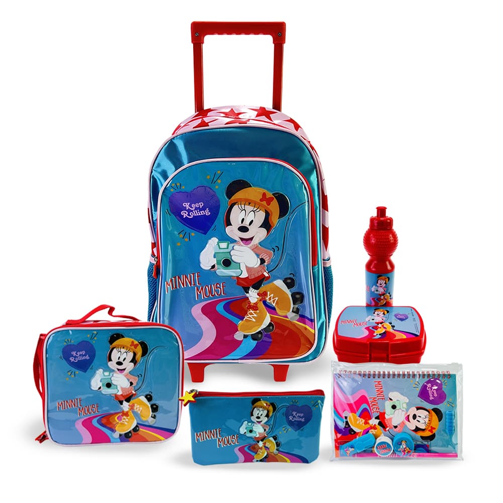 Disney Minnie Mouse 6 in 1 ALL Inclusive School Set BTS