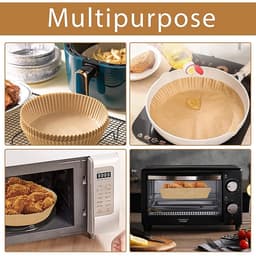 Mr. Chef Air Fryer & Oven Disposable Paper 16 cm (Small) 100 Pcs image 4