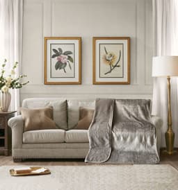 Cannon Flannel & Sherpa Bonded Blnkt 220*240 Beige image 0