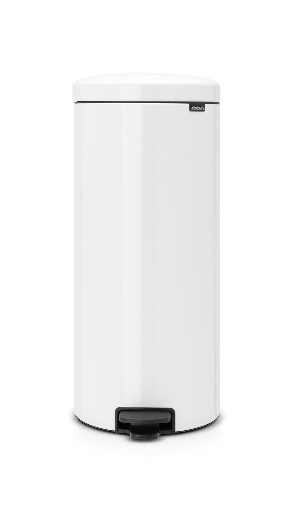 Brabantia Pedal Bin 30 Ltr NewIcon - White