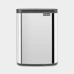 Brabantia Bo Waste Bin 7 Ltr - Brilliant Steel image 0