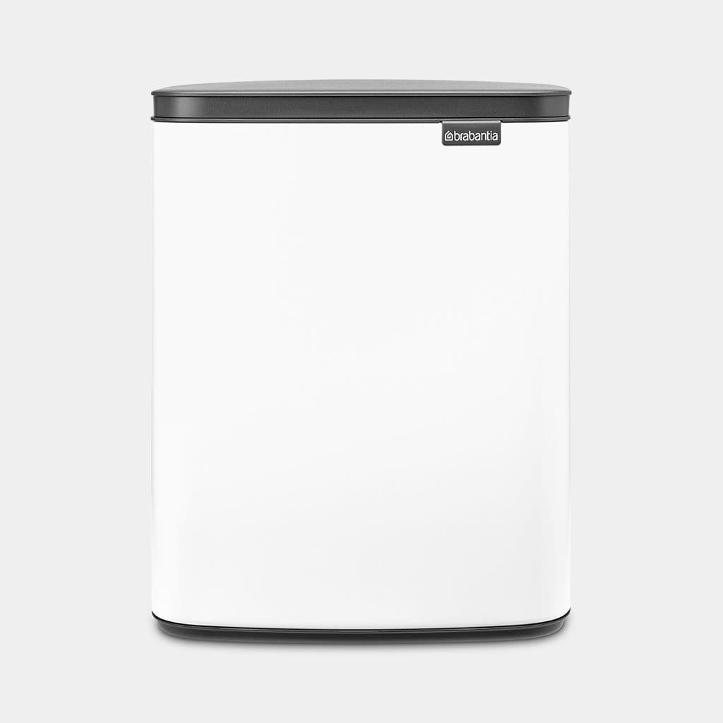 Brabantia Bo Waste Bin 12 Ltr - White