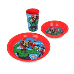 Marvel Comics 3 pcs Plastic Breakfast Set image 0