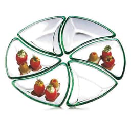 Luigi Bormioli 6-Pc Green Serving Set image 0