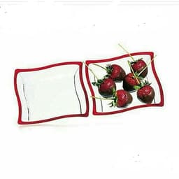 Luigi Bormioli Masterpiece 2pc Red Serving Set image 0