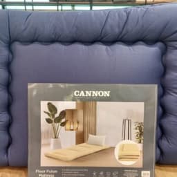 Cannon Cotton Japanese Futon Mattress 90×190 Blue image 0