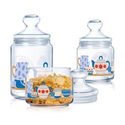 Luminarc Tableware 3 Pcs Pot Jar Set image 0