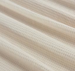 CANNON WAFFLE FLANNEL BLANKET CRM 240x220CM image 1