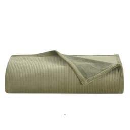 CANNON WAFFLE FLANNEL BLANKET OLV 160x220CM image 2