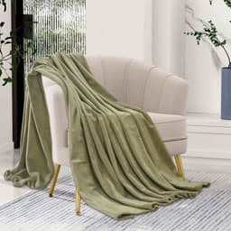 CANNON WAFFLE FLANNEL BLANKET OLV 160x220CM image 0
