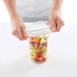Lekue Reusable flexible lids o 8,5 cm (2 u.) Transparent image 0
