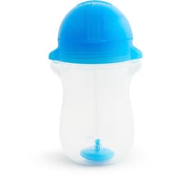 Munchkin Any Angle™ Weighted Straw Trainer Cup 300 ML +12 Months - Blue image 0