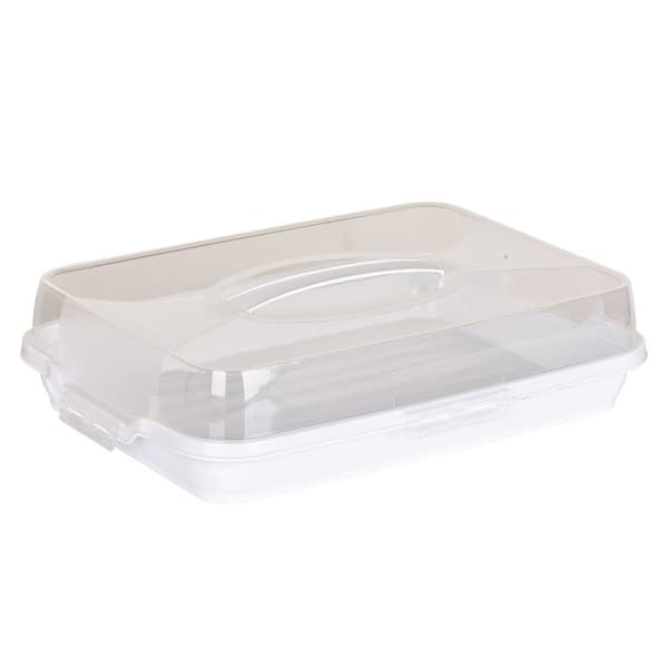 Plast Art Cake Box Rectangle Small