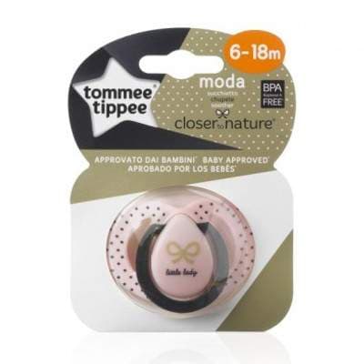 Tommee Tippee Closer to nature MODA SOOTHER Girl (6-18M)